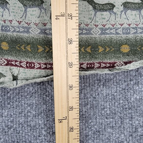 Woolrich Shirt Mens XL Southwestern Aztec Button Down Long Sleeve Vintage Preppy - Picture 6 of 8